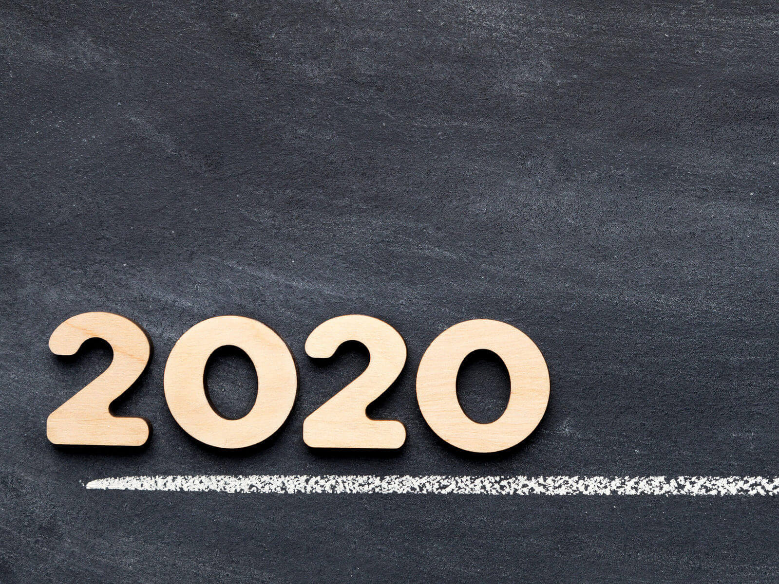Text that says 2020